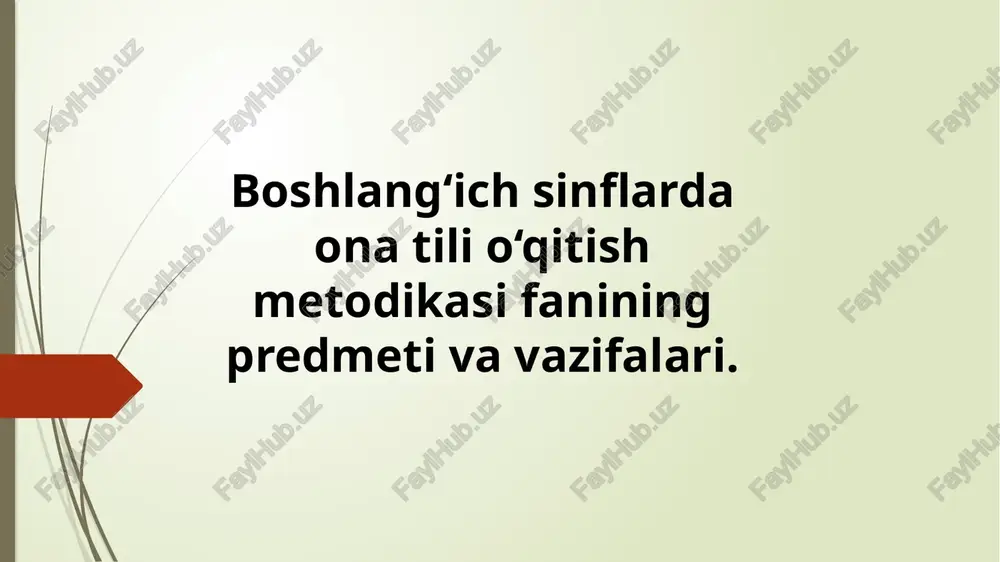 onatilio‘qitish metodikasi — PPTX