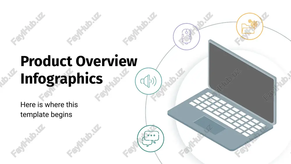 product overview infographics — PPTX