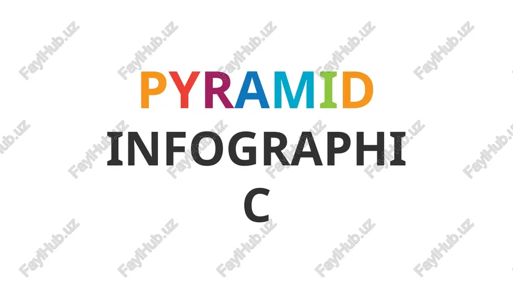pyramid infographic — PPTX