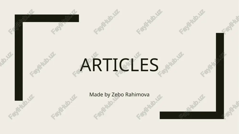 articles — PPTX