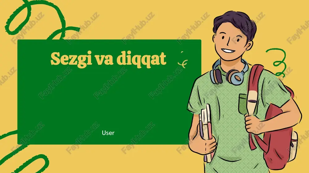 sezgi va diqqat — PPTX