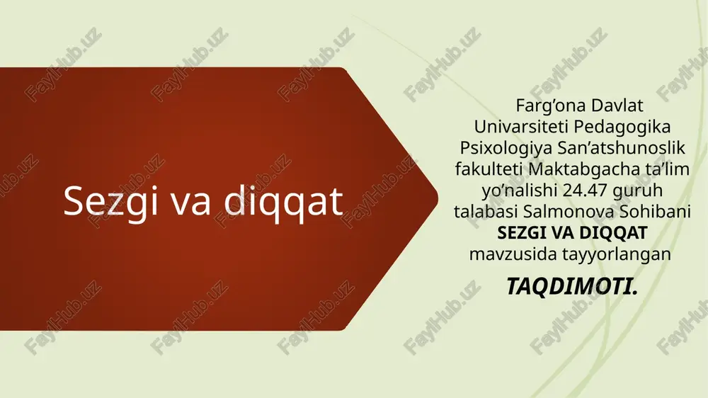 sezgivadiqqat — PPTX