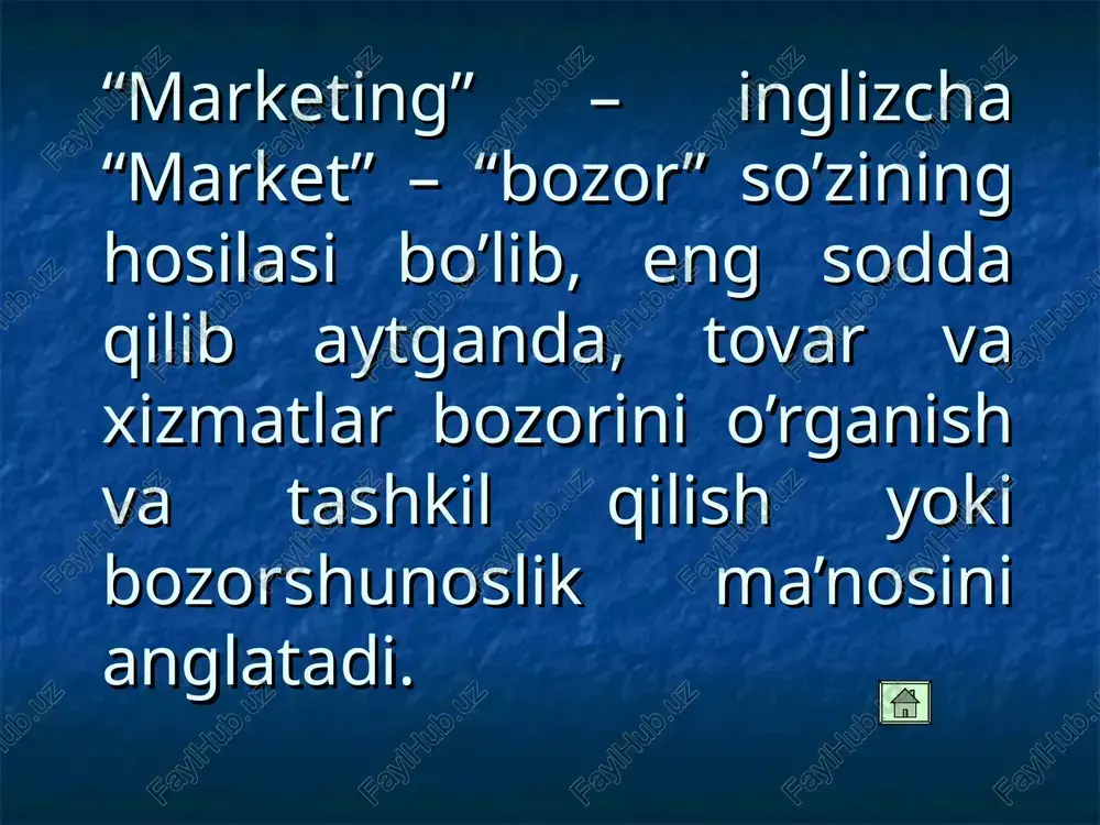 marketing — PPT
