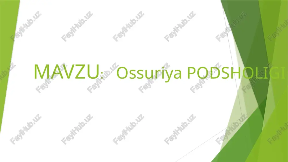 ossuriyapodsholigi — PPTX