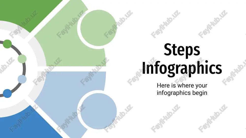 steps infographics — PPTX