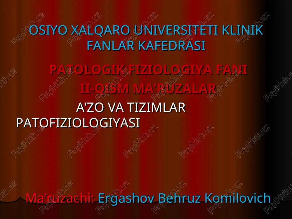gipoksiyalar — PPT