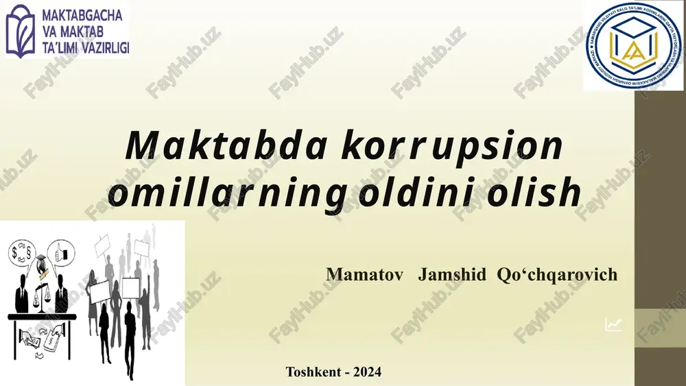 corruption in education system & how we can control it? — PPTX