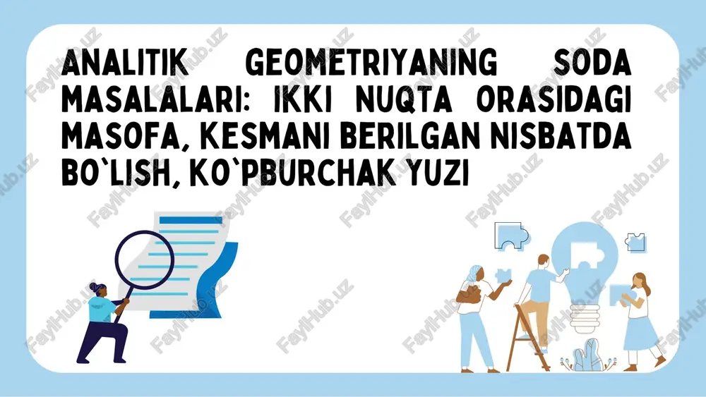 analitik geometriya — PDF