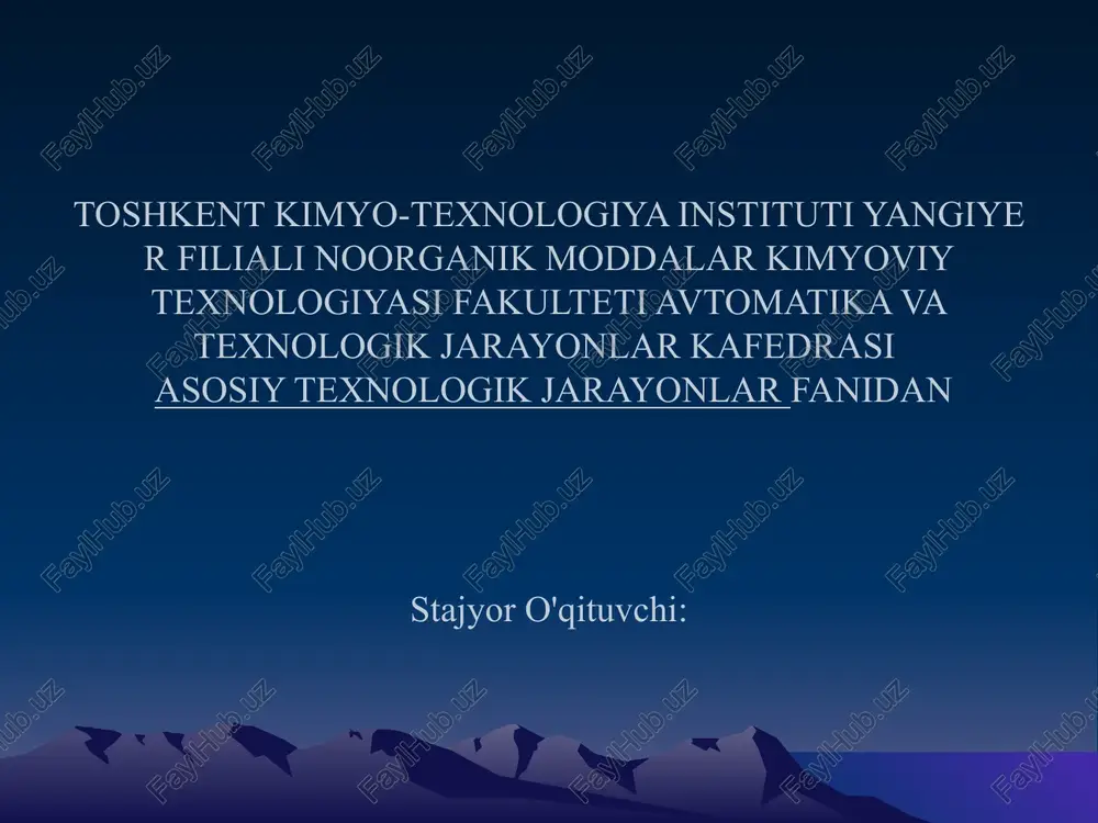 ekstraksiya "suyuqlik-suyuqlik" va "qattiq jism-suyuqlik" sistemasida — PPTX
