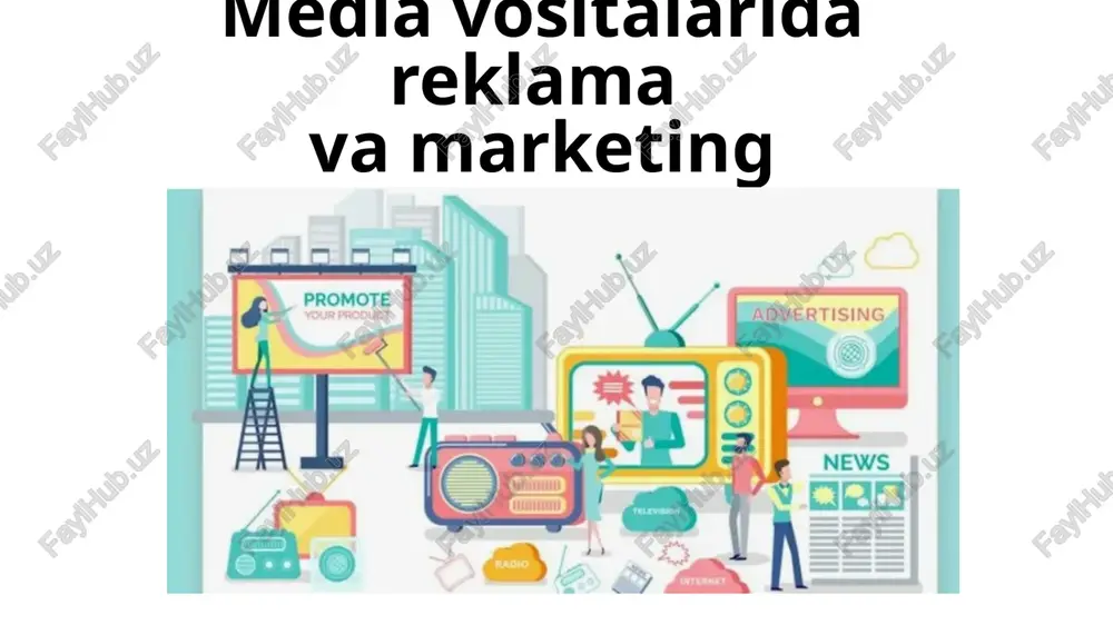 reklamaning mohiyati va turlari — PPTX