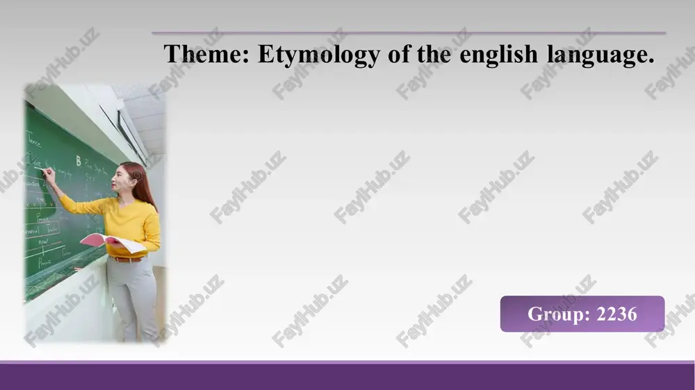 etymology of the english language — PDF