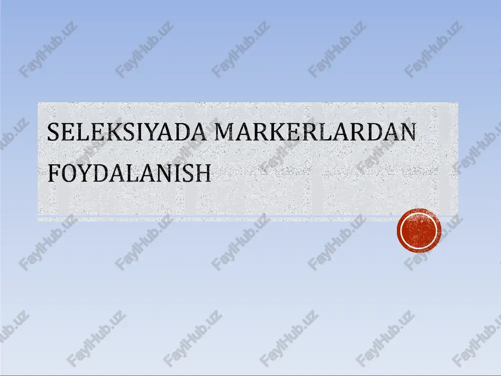 seleksiyaningahamiyativa — PPTX
