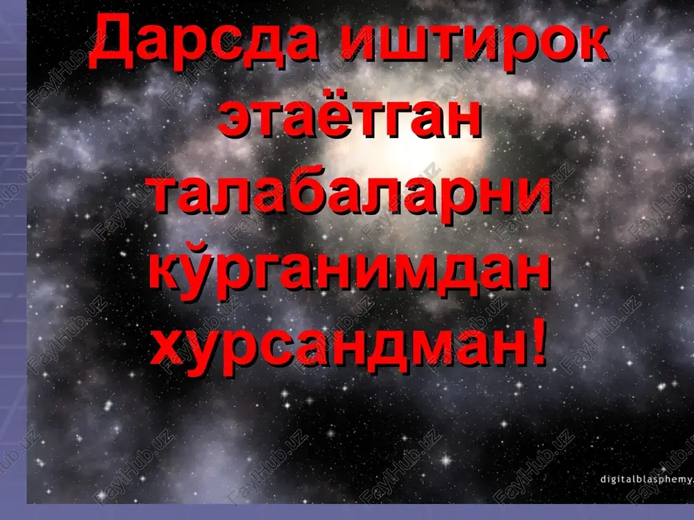 kimyoviy jarayonlar kinetikasi — PPT