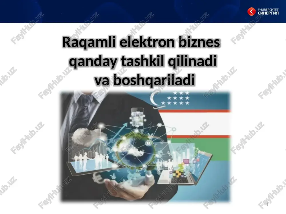 raqamlielektronbiznes — PPTX