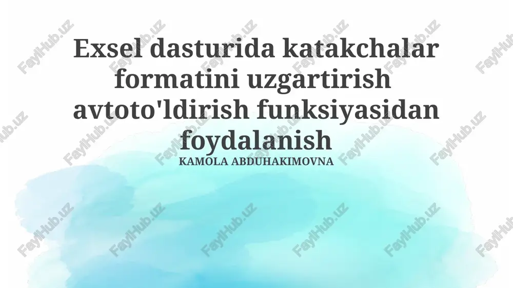 avtomatik to'ldirish funktsiyasi — PPTX