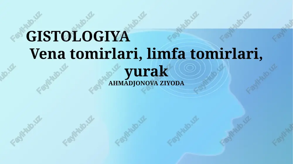 gistologiya — PPTX