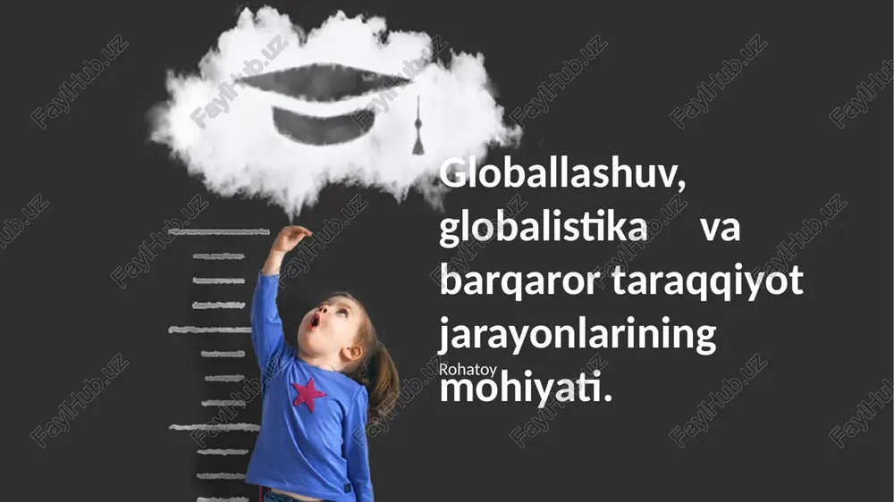 globalizatsiya mohiyati — PPTX