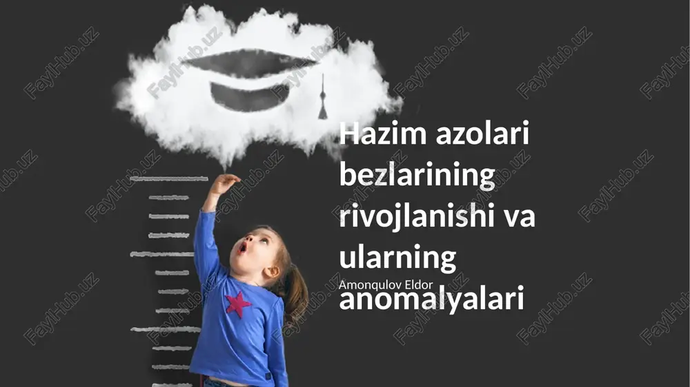 tuprik bezlarining fiziologiyasi — PPTX