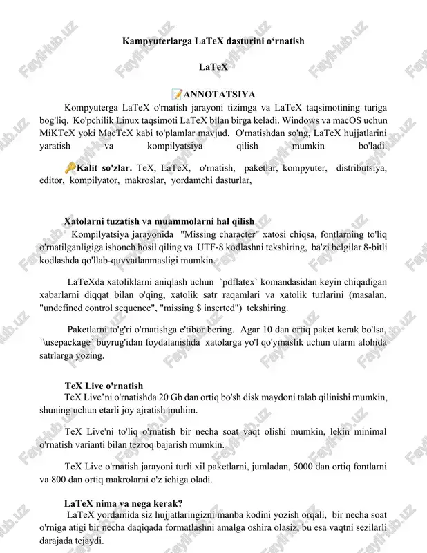 latex — DOCX