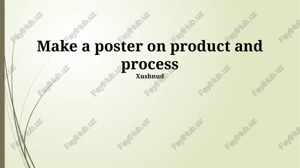 produkt i protsess — PPTX