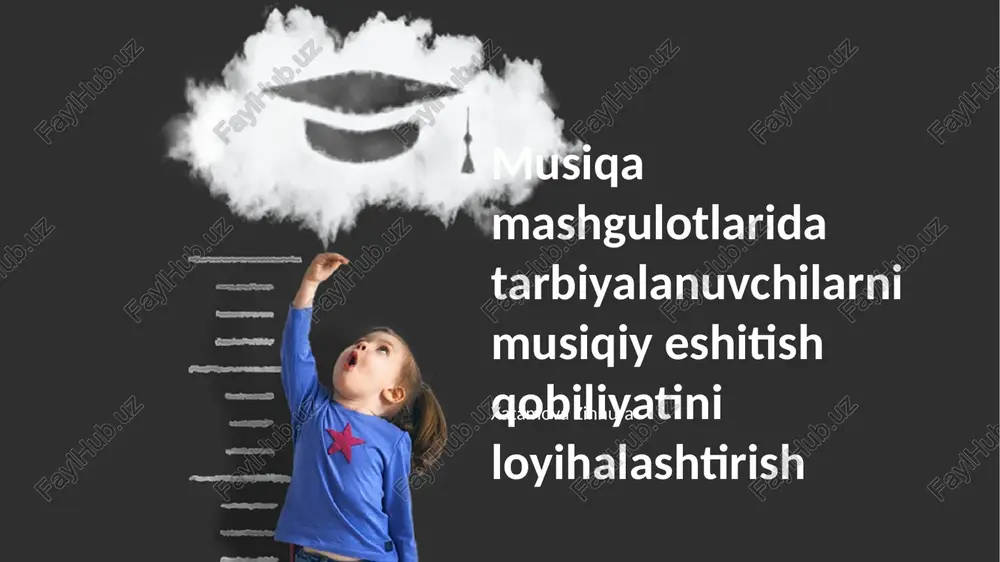 musiqa mashgulotlari — PPTX