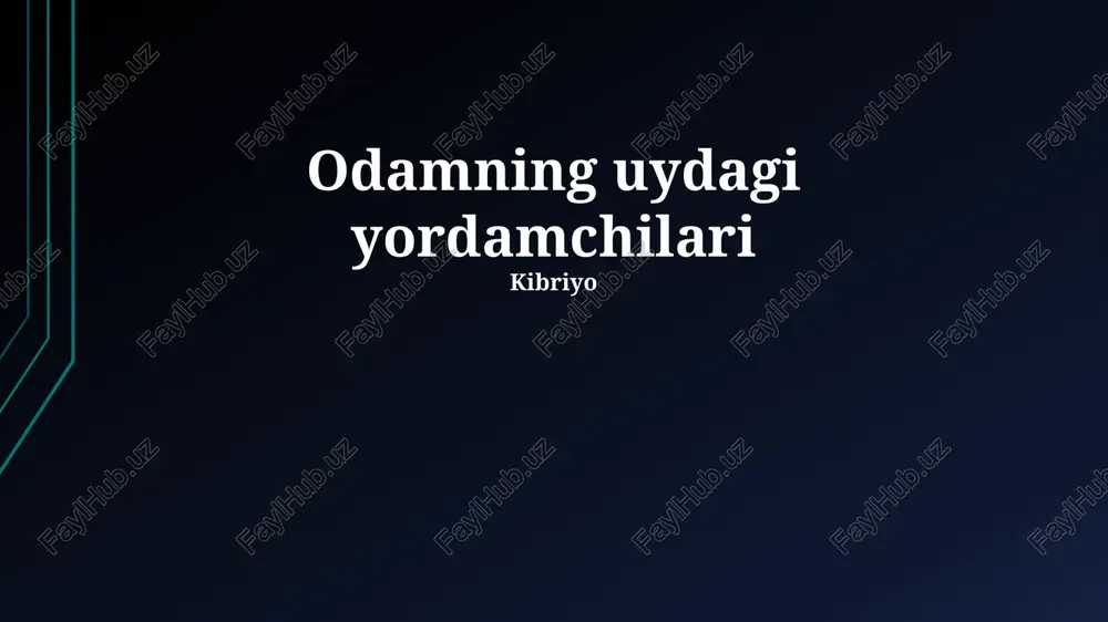 qo'shnilar va do'stlarning yordami — PPTX