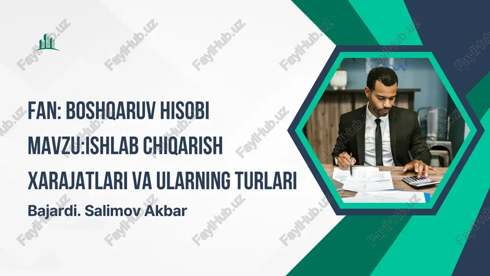boshqaruv hisobi — PDF