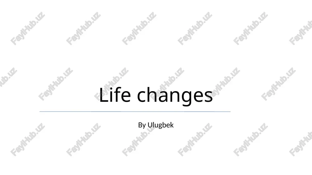 embracing change — PPTX
