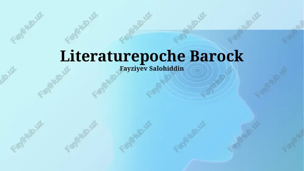 barock — PPTX