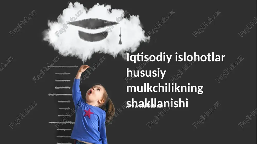 iqtisodiy islohotlar — PPTX