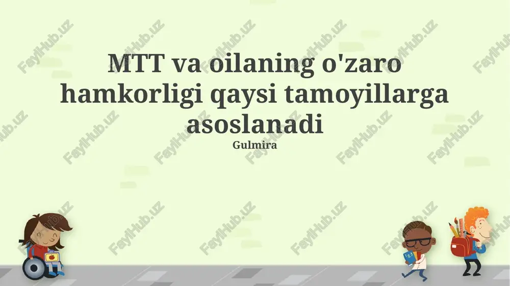 mtt va oila — PPTX