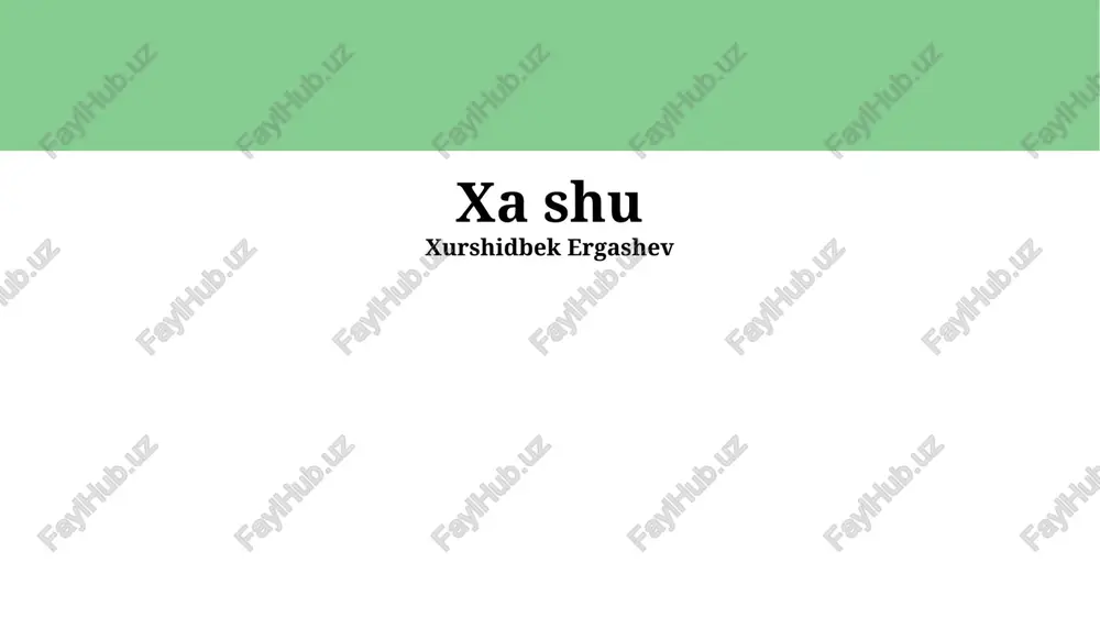xia kitobi — PPTX