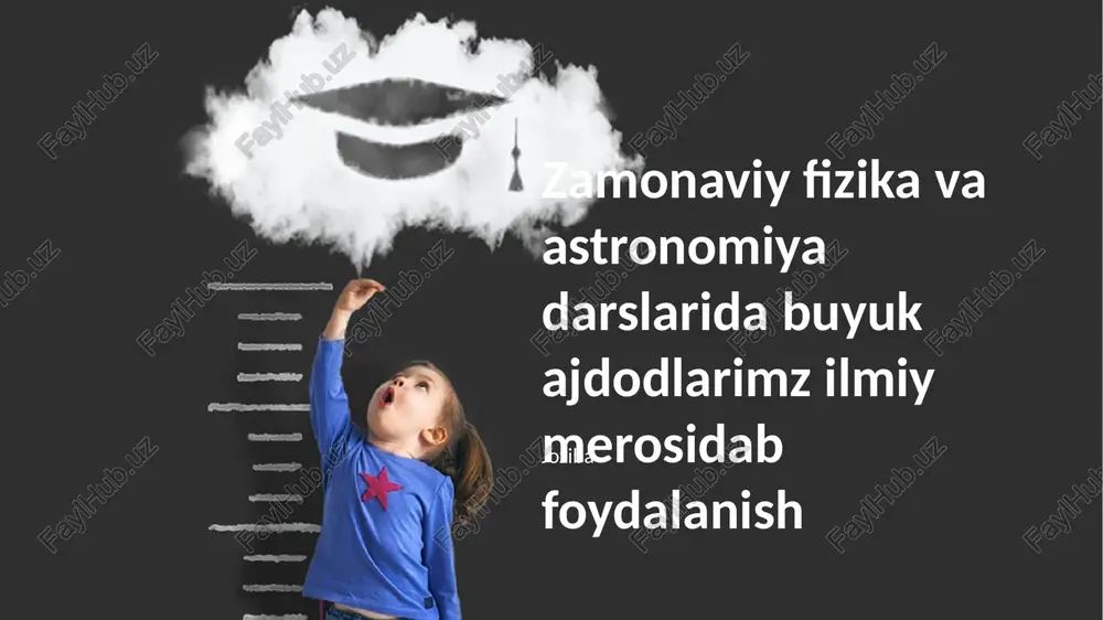 buyuk ajdodlarimizning ilmiy merosi — PPTX