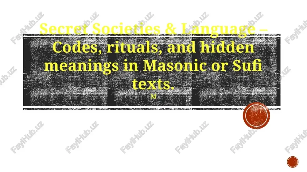 decoding secret languages: an overview — PPTX