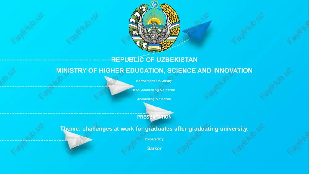 challenges at work for graduates after graduating university — PPTX