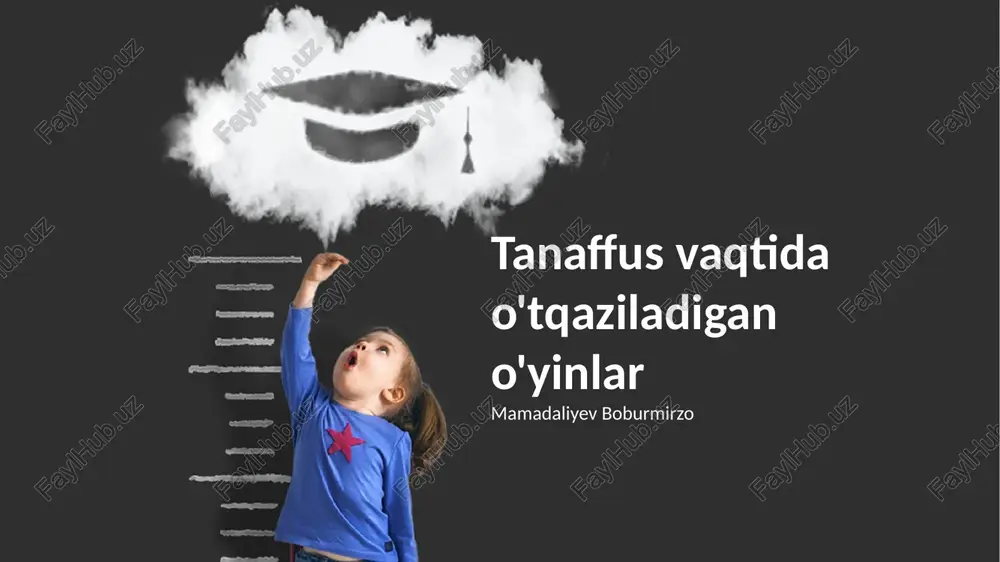 nafas mashqlari oʻyinlari — PPTX