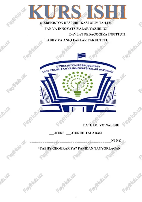 materiklar tabiat mintaqalari — DOC