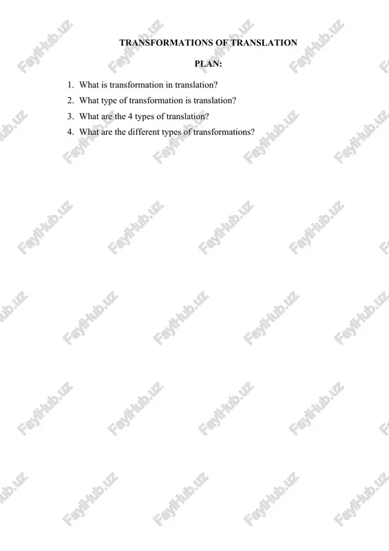 transformation of translation — DOCX