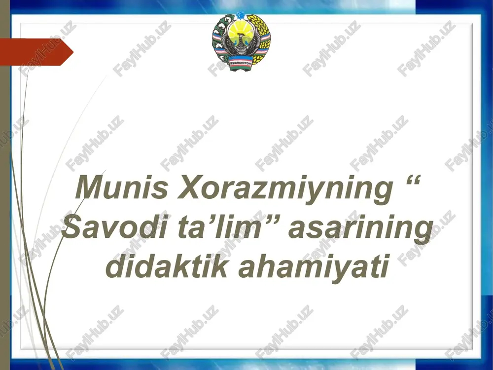 savodita’lim — PPTX
