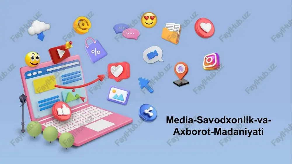 media-savodxonlik-va-axborot-madaniyati — PPTX