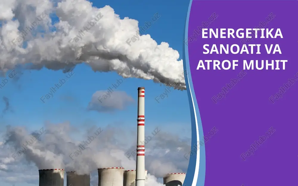 sanoat–atrof-muhit — PPTX