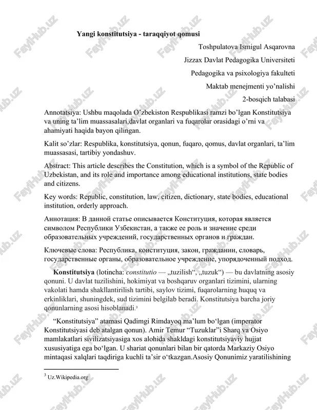 konstitutsiya — DOCX