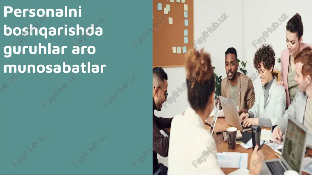 ijtimoiy guruhlar va ular xususiyatlari — PPTX