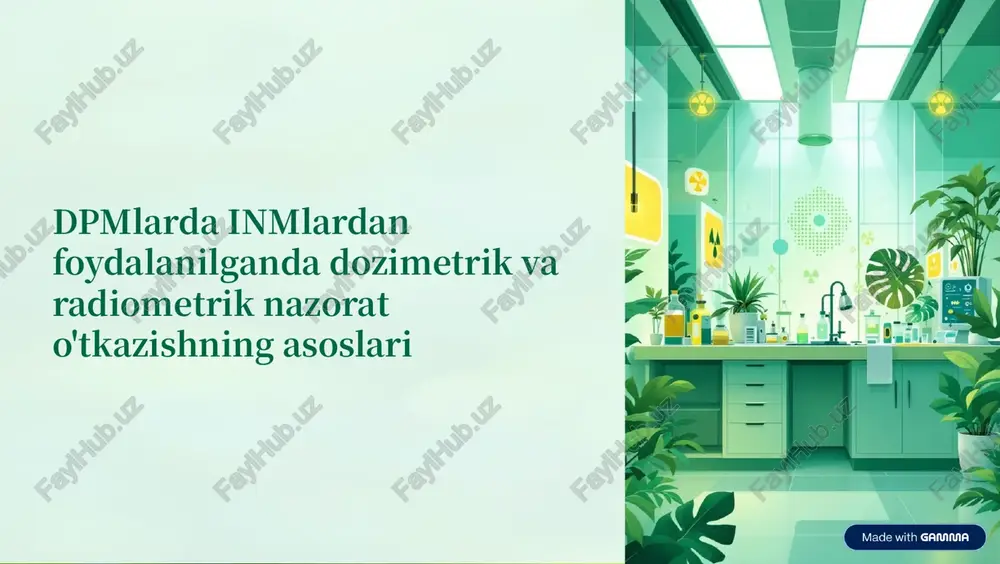 dozimetrik va radiametrik — PDF