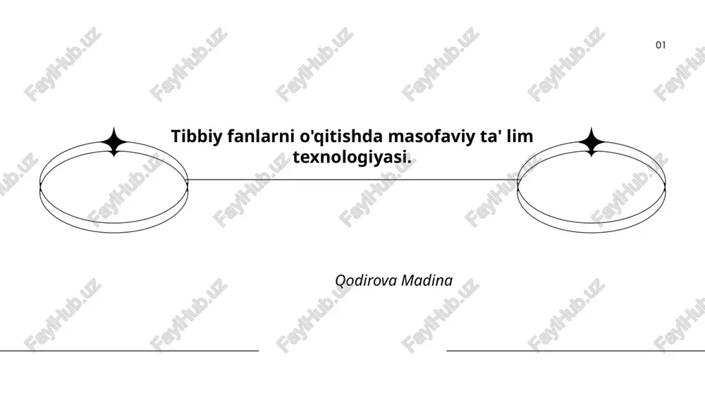 masofaviy ta'lim texnologiyasi — PPTX