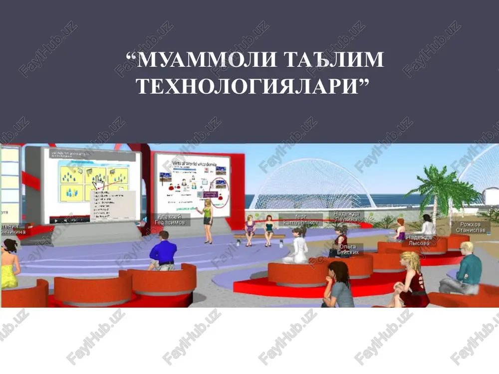 muammoli ta'lim texnologiyalari — PPTX