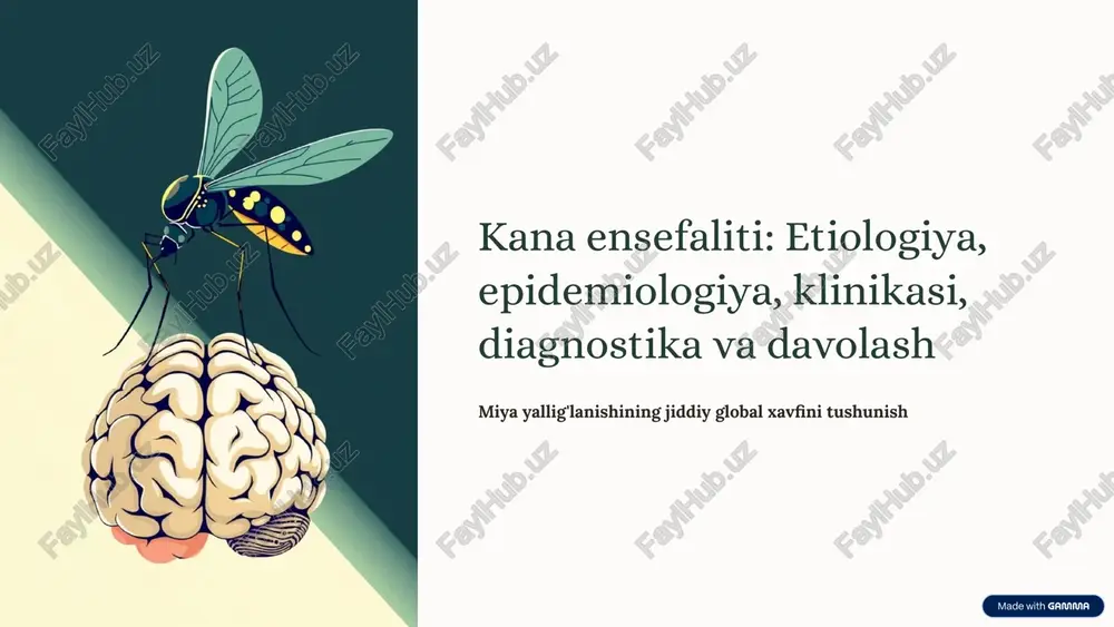 kana ensefaliti — PPTX