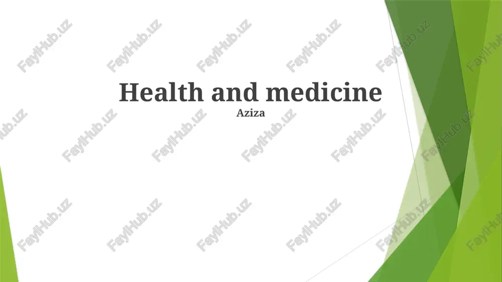 the future of medicine — PPTX