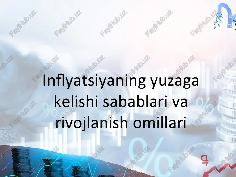 inflatsiya — PPT