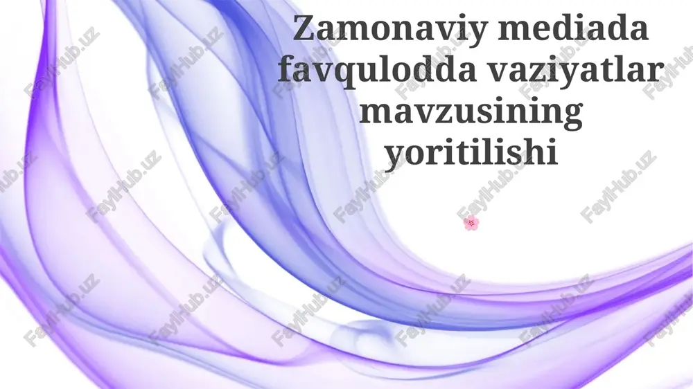 24/7 yangiliklar tsiklining kuchi — PPTX